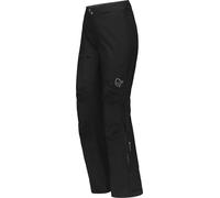 Norrona - Pantalon coupe-vent et respirant en GORE-TEX - Falketind Gore-Tex Paclite Pants W's Caviar pour Femme - Taille XS - Noir Noir XS
