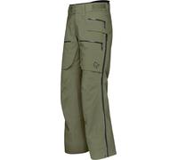 Norrona - Pantalon de protection en GORE-TEX PRO - Lofoten Gore-Tex Pro Pants M Olive Night pour Homme - Taille L - Kaki Kaki L