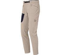 Norrona - Pantalon softshell coupe-vent de randonnée - Falketind Flex1 Light Pants M Winter Twig Caviar Black pour Homme en Softshell - Taille XL - Beige XL