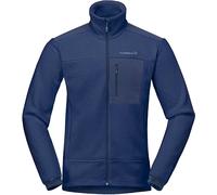Norrona - Polaire d'alpinisme - Trollveggen Warm3 Jacket M Indigo Night pour Homme - Taille XL - Navy Navy XL