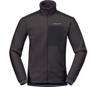 Norrona - Polaire d'alpinisme - Trollveggen Warm3 Jacket M Phantom pour Homme - Taille XL - Noir Noir XL