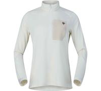 Norrona - Polaire isolante et respirante - Femund Warm1 Zip Neck W'S Snow White pour Femme - Taille M - Blanc Blanc M