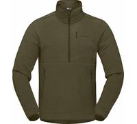 Norrona - Polaire isolante et respirante - Femund Warm2 Zip Neck Olive Night - Taille M - Kaki Kaki M