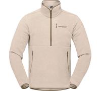 Norrona - Polaire isolante et respirante - Femund Warm2 Zip Neck Pure Cashmere - Taille M - Beige Beige M
