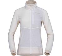 Norrona - Polaire légère et respirante en warm™1, zippée - Falketind Warm1 Active Jacket W Snow White Oatmeal pour Femme - Taille L - Blanc Blanc L