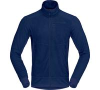 Norrona - Polaire légère et respirante zippée - Falketind Warm1 Active Jacket M Indigo Night pour Homme - Taille L - Navy Navy L