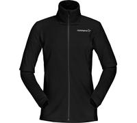 Norrona - Polaire technique en Polartec® - Falketind Warm1 Jacket W Caviar pour Femme - Taille XS - Noir Noir XS