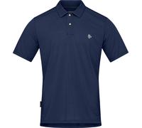 Norrona - Polo en laine de mérinos régulant la température et antiodeur pour alpinisme - Femund Equaliserull Polo Shirt M Indigo Night pour Homme en Navy XL