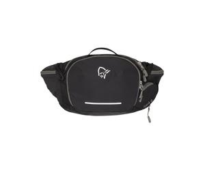 Norrona - Sacoche de VTT - Fjora Econyl195 6L Hip Pack Caviar Black en Nylon - Noir Noir