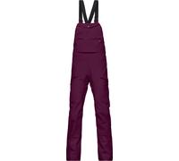 Norrona - Salopette imper-respirante en GORE-TEX - Tamok Gore-Tex Performance Shell Bibs W Winter Bloom pour Femme - Taille S - Bordeaux Bordeaux S