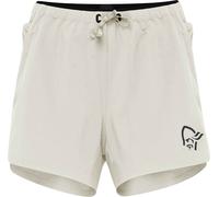 Norrona - Short léger et respirant - Senja Flex1 4" Shorts W'S Oatmeal pour Femme - Taille M - Beige Beige M