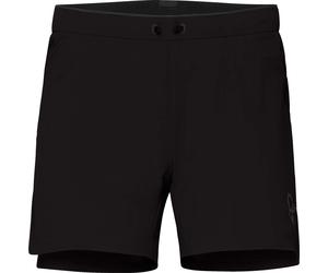 Norrona - Short léger et respirant - Senja Flex1 5" Shorts M Caviar Black pour Homme - Taille S - Noir Noir S