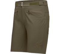 Norrona - Short softshell - Femund Flex1 Lightweight Shorts M Olive Night pour Homme en Softshell - Taille L - Kaki Kaki L