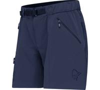 Norrona - Short softshell polyvalent et léger - Falketind Flex1 Light Shorts W'S Indigo Night pour Femme en Softshell - Taille M - Navy Navy M