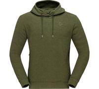 Norrona - Sweat à capuche respirant et isolant - Femund Warm2 Hood M'S Olive Night pour Homme - Taille M - Kaki Kaki M