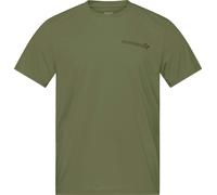 Norrona - T-shirt de randonnée à manches courtes - Femund Tech T-Shirt M'S Loden Green pour Homme - Taille M - Kaki Kaki M