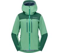 Norrona - Veste d'alpinisme en GORE-TEX PRO - Trollveggen Gore-Tex Pro Light Jacket W Dark Ivy - Taille M - Vert Vert M