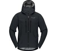 Norrona - Veste d'alpinisme en GORE-TEX® - Trollveggen Gore-Tex Pro Light Jacket M Caviar Black - Taille L - Noir Noir L