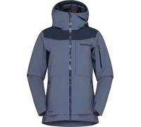 Norrona - Veste de freeride imper-respirante en GORE-TEX - Tamok Gore-Tex Jacket W'S Vintage Indigo pour Femme - Taille L - Bleu Bleu L