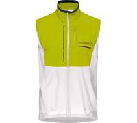 Norrona - Veste de trail coupe-vent - Senja Aero90 Vest M Golden Lime Snow White en Nylon - Taille M - Vert Vert M