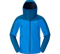 Norrona - Veste en GORE-TEX® - Falketind Gore-Tex Jacket M Brilliant Blue Dark Blue pour Homme - Taille M - Bleu Bleu M