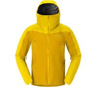 Norrona - Veste en GORE-TEX - Falketind Gore-Tex Jacket M Golden Palm pour Homme - Taille XL - Jaune Jaune XL