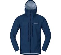 Norrona - Veste imperméable et respirante - Falketind Dri1 Jacket M'S Indigo Night pour Homme - Taille M - Navy Navy M