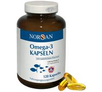 Norsan Omega-3 Total 1500mg Huile de Poisson 120 Capsules