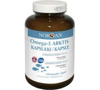 Norsan Omega-3 Arktis, 120 gélules