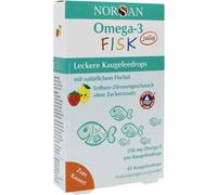 Norsan Oméga-3 Fisk Jelly 45 Pièces