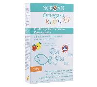 Norsan Oméga 3 Kids Jelly Huile de Poisson 45 pastilles à mâcher