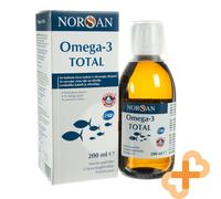 NORSAN OMEGA-3 Total Naturel Parfum 200 ML Nerveux Système Santé Avec Vitamines