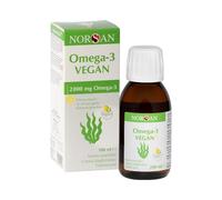 NORSAN OMEGA-3 VÉGAN 100 Ml Huile D'Algue Pure Arôme Citron Santé Cardiaque