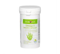 Norsan Omega-3 Végétalien Capsules 80 Epa Dha Acides Gras Algues Huile
