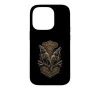 Norse Mythology - Hugin and Munin - Odins Raven - Mjoelnir Coque pour iPhone 14 Pro