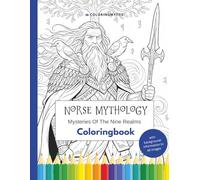 Norse Mythology - Mysteries Of The Nine Realms: Coloringbook with background information