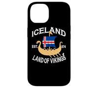 Norse Mythology Navire Viking Islande Pays des Vikings Coque pour iPhone 14
