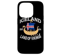 Norse Mythology Navire Viking Islande Pays des Vikings Coque pour iPhone 14 Pro
