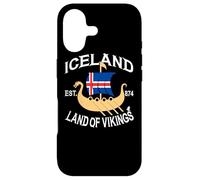 Norse Mythology Navire Viking Islande Pays des Vikings Coque pour iPhone 17