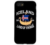 Norse Mythology Navire Viking Islande Pays des Vikings Coque pour iPhone SE (2020) / 7/8