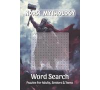 Norse Mythology Word Search: Word Searches about Norse Gods, Norse Goddess, Vikings and More, 6x9 ,110 pages, Easy to Read Print, Solutions Included, Gift for Vacations, Holidays, and Free Times
