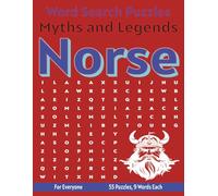 Norse Myths and Legends - Word Search Puzzles: Screen-Free Puzzles for Mental Fitness, Relaxation and Fun