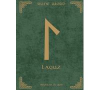 Norse Rune Journal | Rune Word: Laguz (ᛚ) - Intuition & Flow | Motivational Lined Notebook | 8.25x11 in Hardcover: The Ocean of Consciousness - 180 ... + Premium Digital Content - Seer's Edition