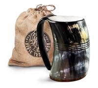 Norse Tradesman Tasse en corne à boire (900 mls, Eternal, Poli)