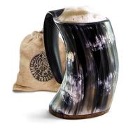 Norse Tradesman Tasse en corne à boire (900 mls, Original, Poli)