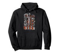 Norse ULFBERHT Épée Viking Runes Ancient Warrior Sweat à Capuche