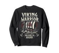 Norse Viking Mythology Warrior Runes Valhalla Odin Raven Sweatshirt
