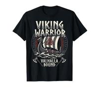 Norse Viking Mythology Warrior Runes Valhalla Odin Raven T-Shirt