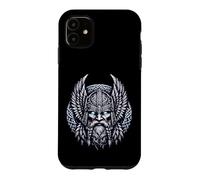 Norse Viking Warrior Odin Mythology Casque Coque pour iPhone 11