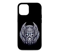 Norse Viking Warrior Odin Mythology Casque Coque pour iPhone 12/12 Pro